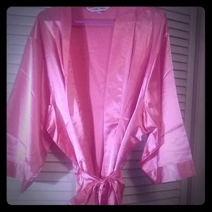 Silk Pink Robe